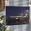 Airliner Airport Photo Print — BMA Airbus A220 Wall Art (Unframed)