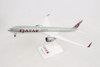 Skymarks 1/200 Boeing 777-9 Qatar Airways with landing gear and flexed folding wingtips SKR1014