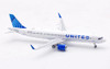 Inflight 200 United Airlines Airbus A321neo N14506 1/200 scale model IF321UA0825 with stand