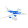 PPC Models 1:200 Hi-Fly Airbus A380 9H-MIP Save the Coral Reefs model, showing its dark-blue or light-blue side.