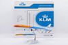 JC Wings 1:200 KLM Royal Dutch Airlines Boeing 777-300ER PH-BVA Orange Pride model with display stand, reference JC20449.
