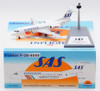 Inflight 200 SAS Fokker F-28-4000 Fellowship SE-DGO with stand Scale 1/200 IFF28SK0720