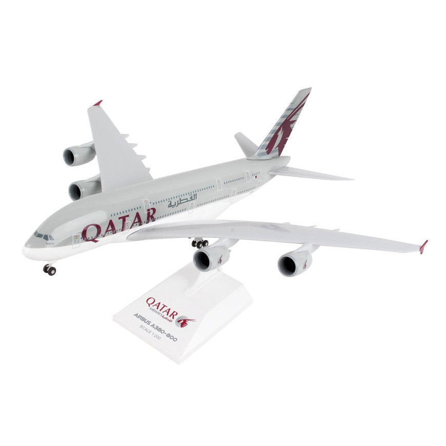 Skymarks Qatar Airways Airbus A380 A7-APA Scale 1/200 SKR219