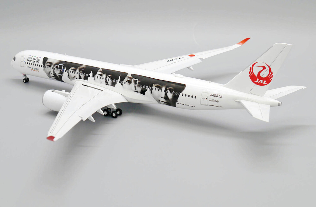 JC Wings JAL Japan Airlines Special Livery Airbus A350-900 Flap Down ...