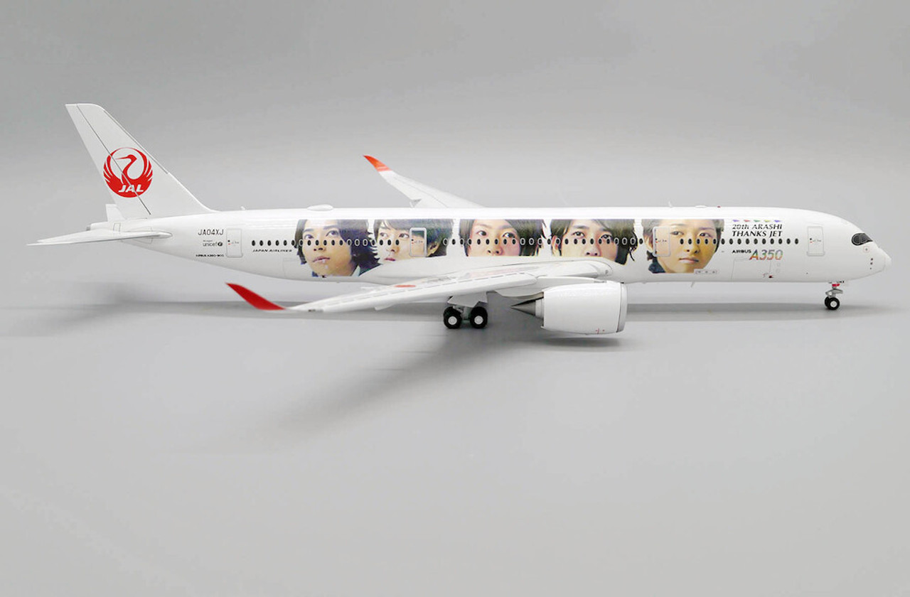JC Wings JAL Japan Airlines Special Livery Airbus A350-900 Flap Down JA04XJ  Scale 1/200 JCEW2359005A