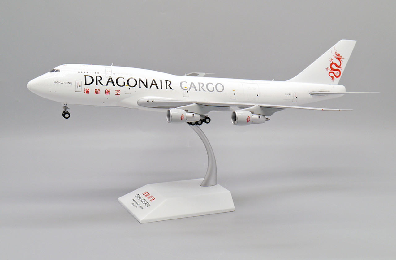 JC Wings Dragon Air Cargo 20th Anniversary Boeing 747-4300 SF B-KAB Sale  1/200 EW2743001