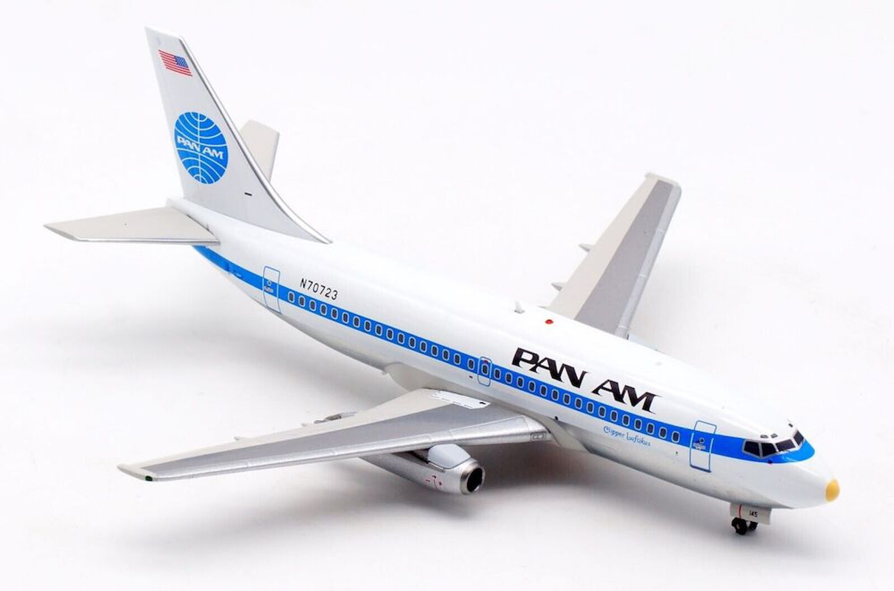 Inflight 200 Pan Am Boeing 737-297 / ADV N70723 With Stand Scale 1/200  IF732PA0822P