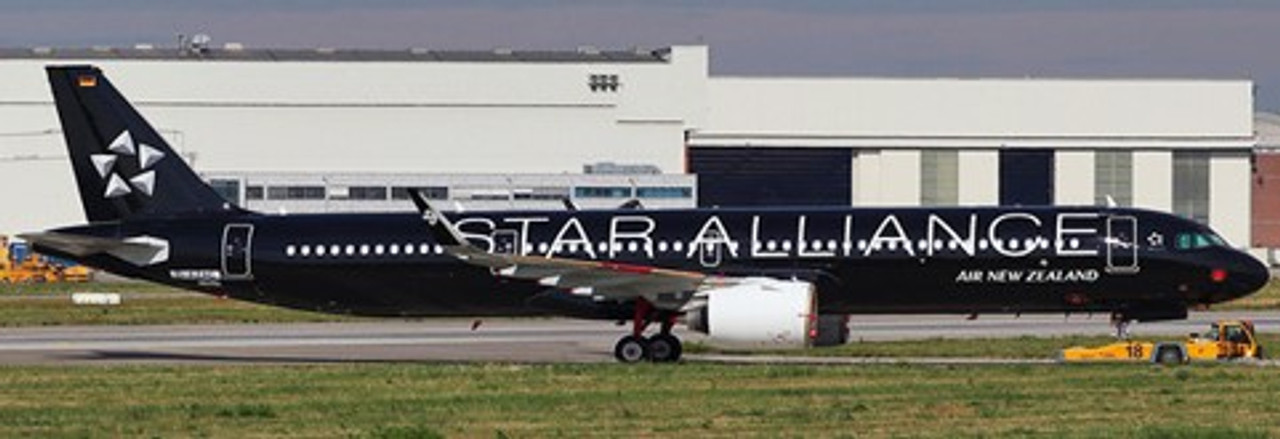 JC Wings Air New Zealand Star Alliance Livery Airbus A321NEO ZK