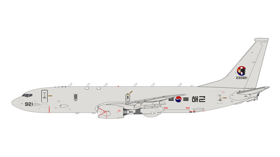 Gemini 200 Republic of Korea Navy Boeing P-8 Poseidon 230921 Scale