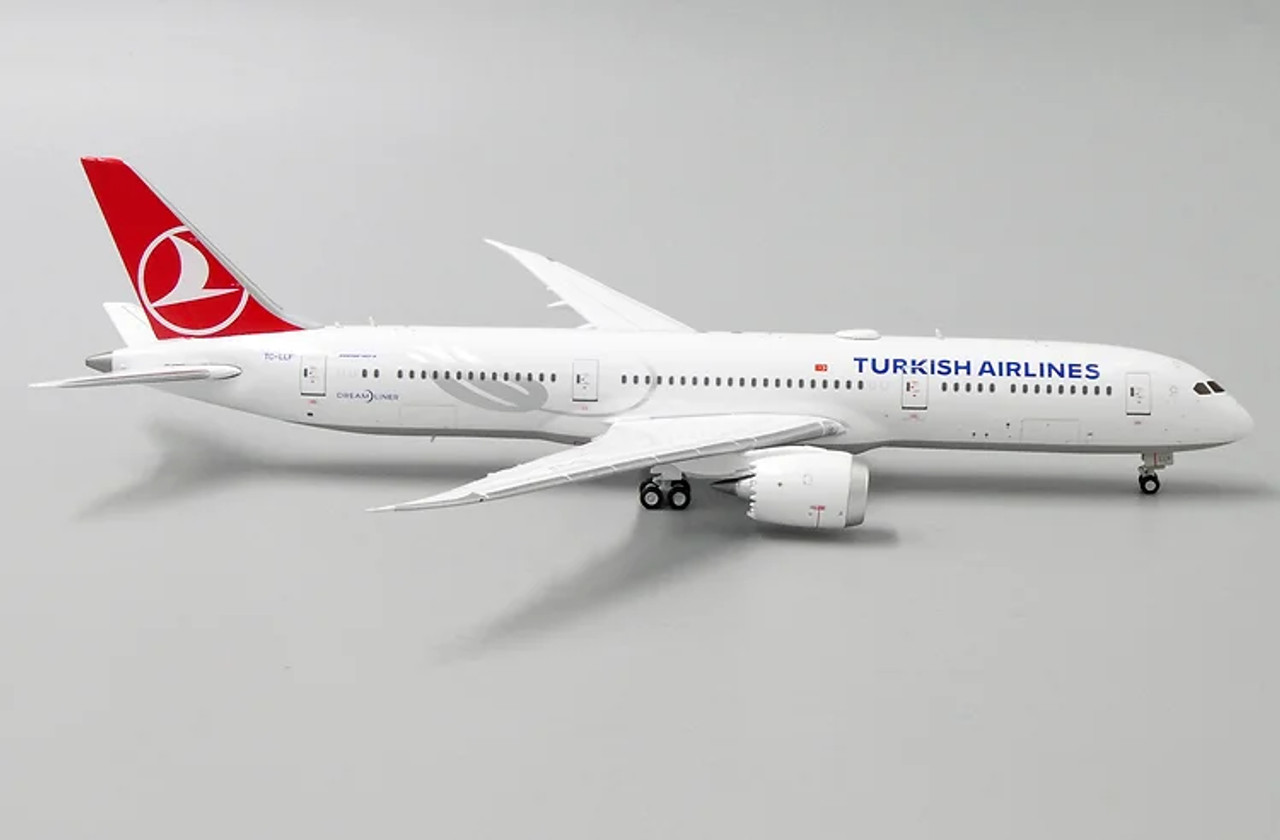 JC Wings Turkish Airlines Boeing 787-9 Dreamliner TC-LLF With Antenna Scale  1/400 EW4789009