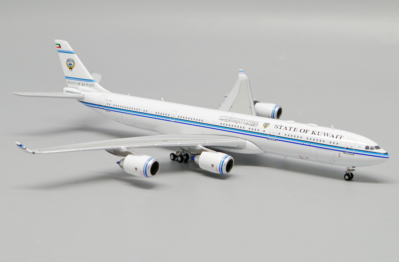 JC Wings Kuwait Government Airbus A340-500 9K-GBA Scale 1 