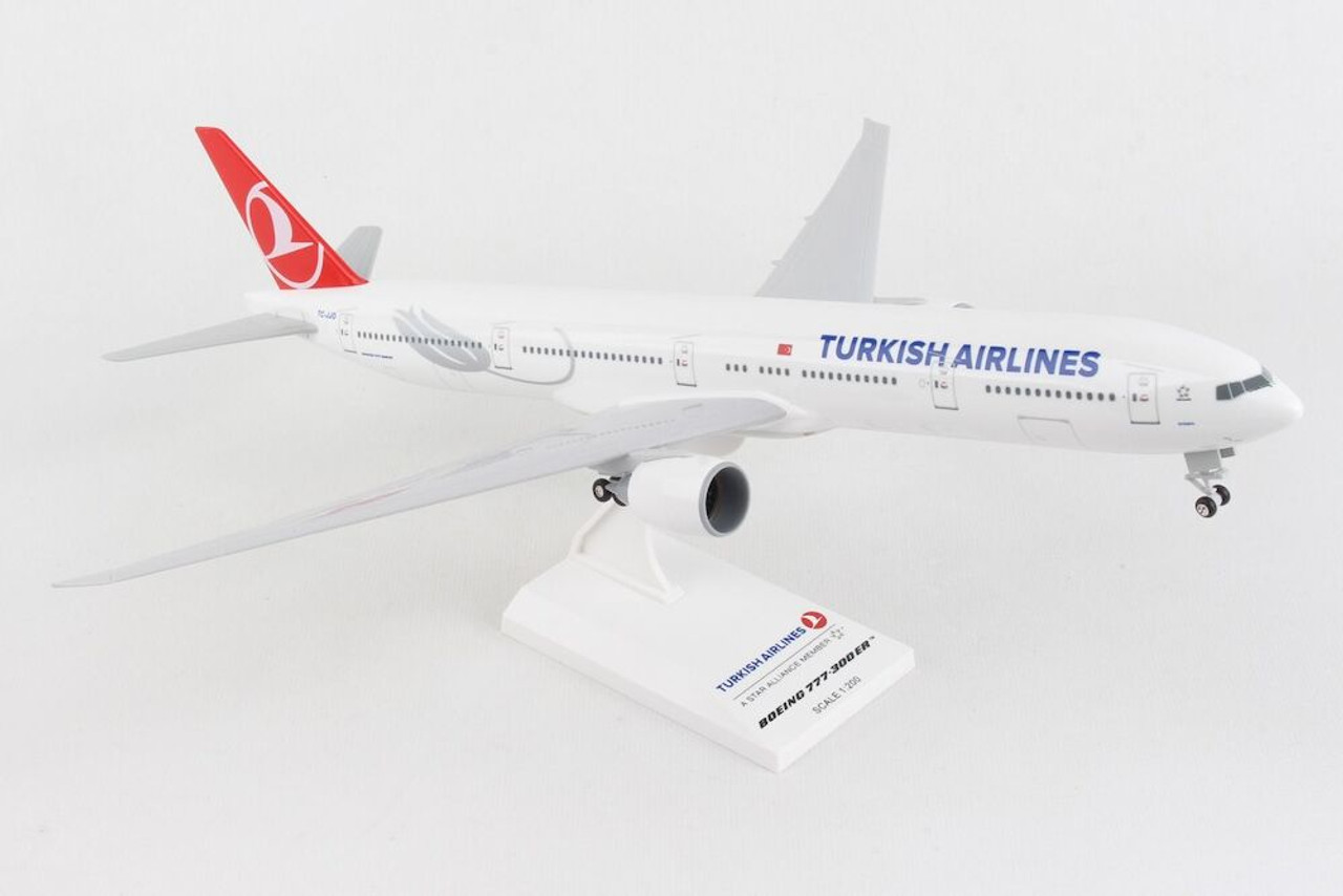 モデルプレーン非売品◼︎TURKISH AIRLINES B777-300 ターキッシュ 