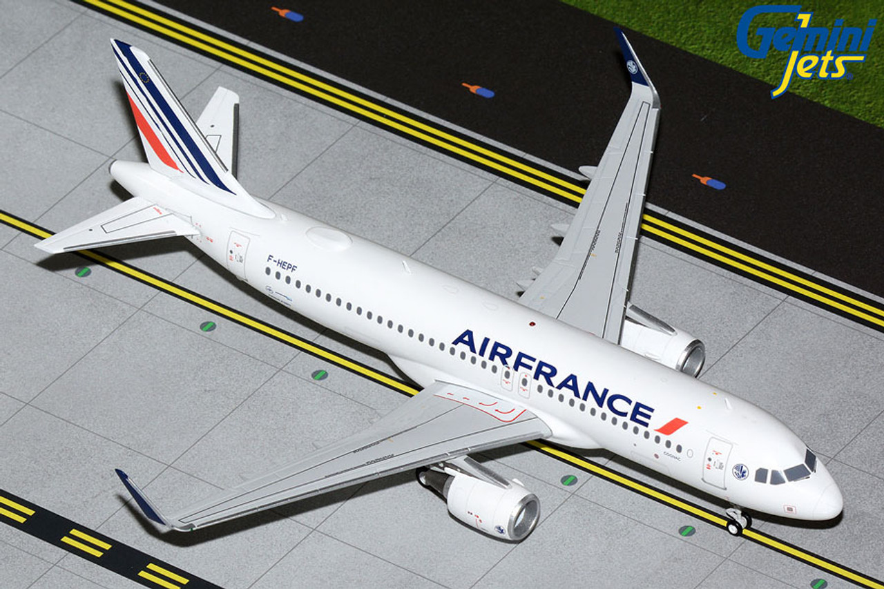 Gemini 200 Air France Airbus A320-200 F-HEPF Scale 1/200