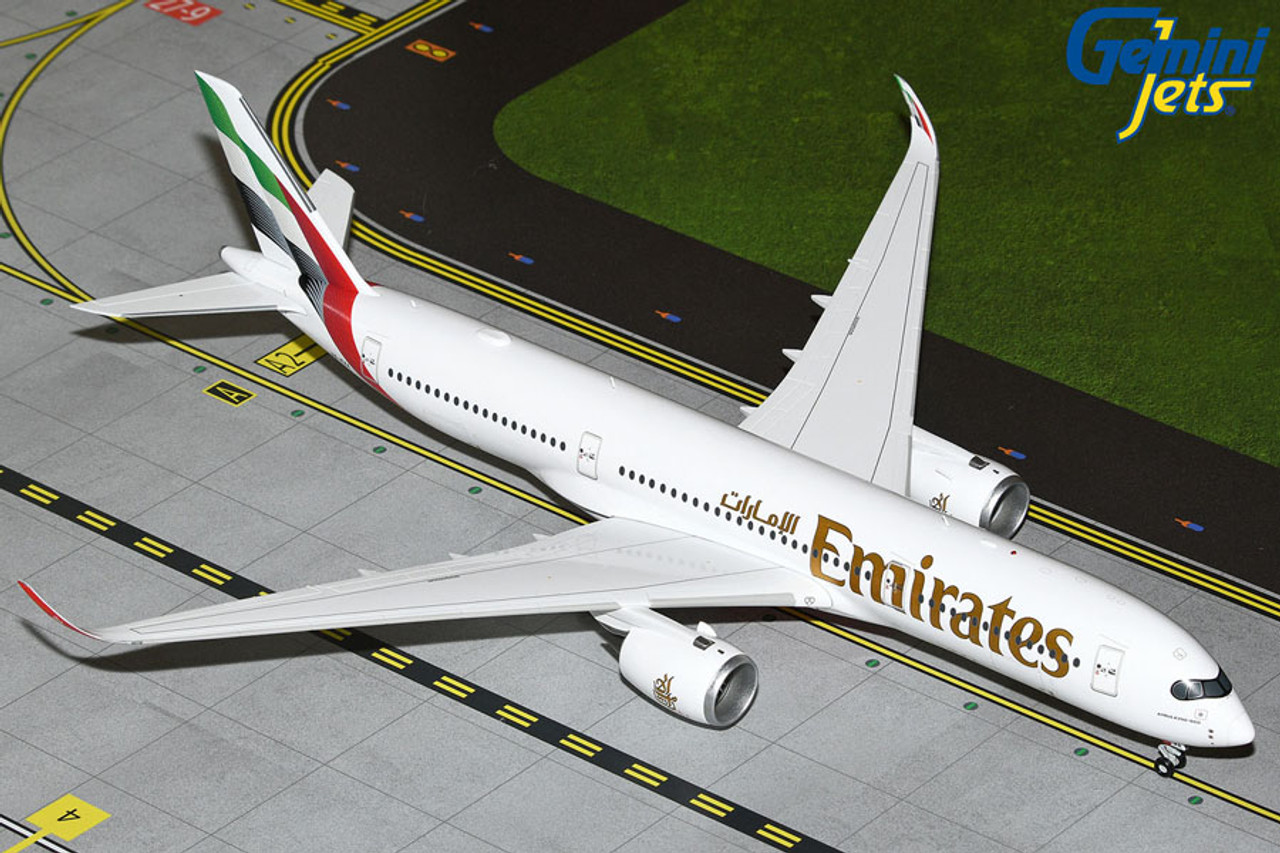 Gemini 200 Emirates Airbus A350-900 A6-EXA Scale 1/200 G2UAE1274