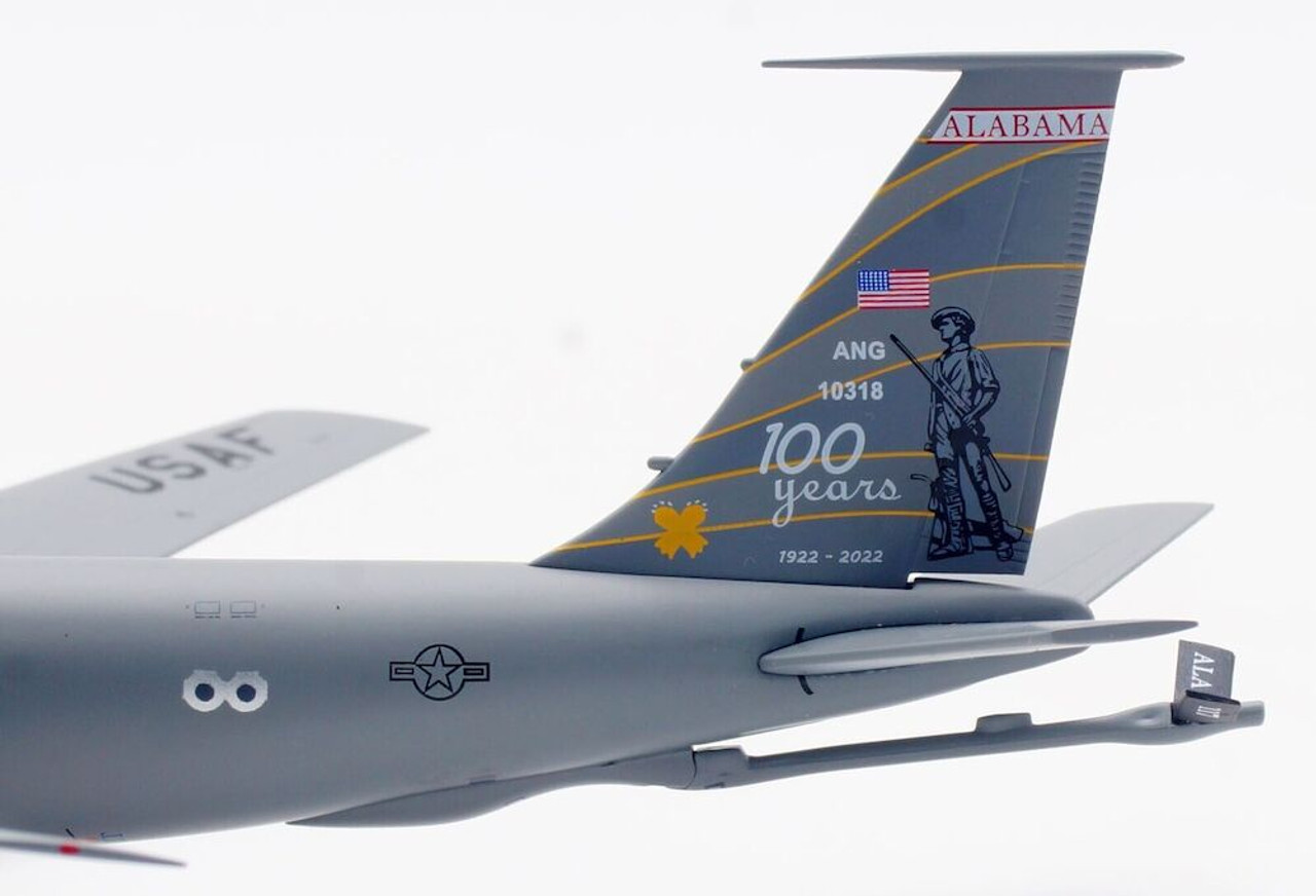 Inflight200 USAF KC-135R 61-0318 空中給油機 Inflight 200 Alabama ANG Boeing KC-135R USAF 61-0318 Scale 1