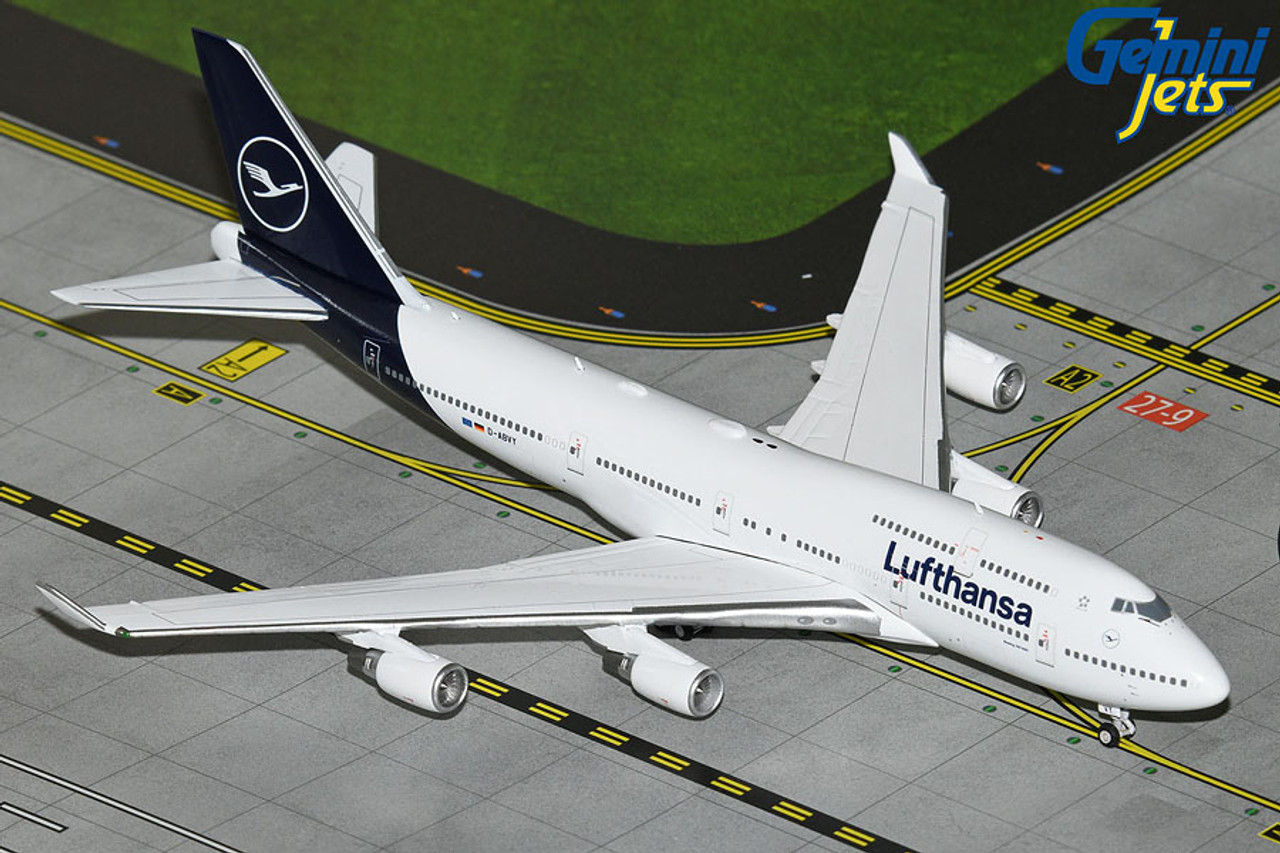 【新品】Lufthansa B747-400 1/400 GeminiJets Lufthansa B747-400 D-ABVR Gemini Jets 1:400 – Diecastbird