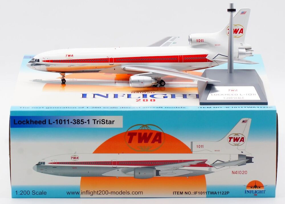 Inflight 200 TWA Trans World Airlines Lockheed L1011 Tristar