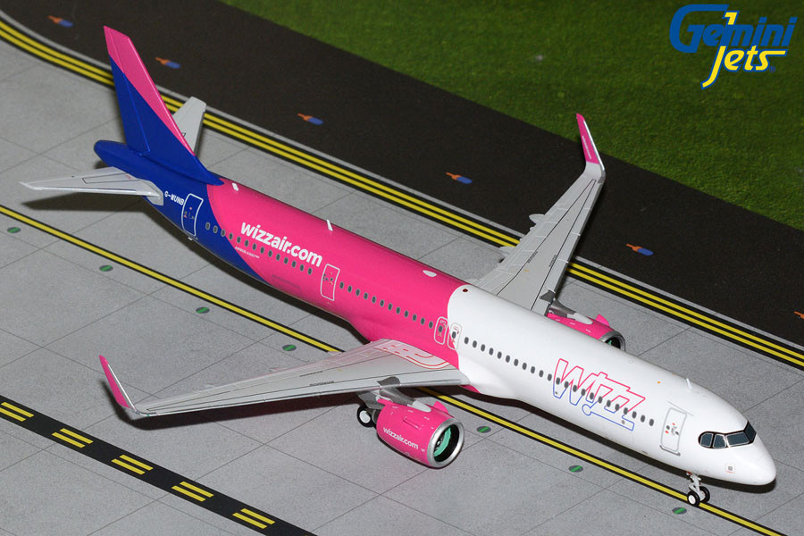 Gemini 200 Wizz Airbus A321neo G-WUNB Scale 1/200 G2WUK1404