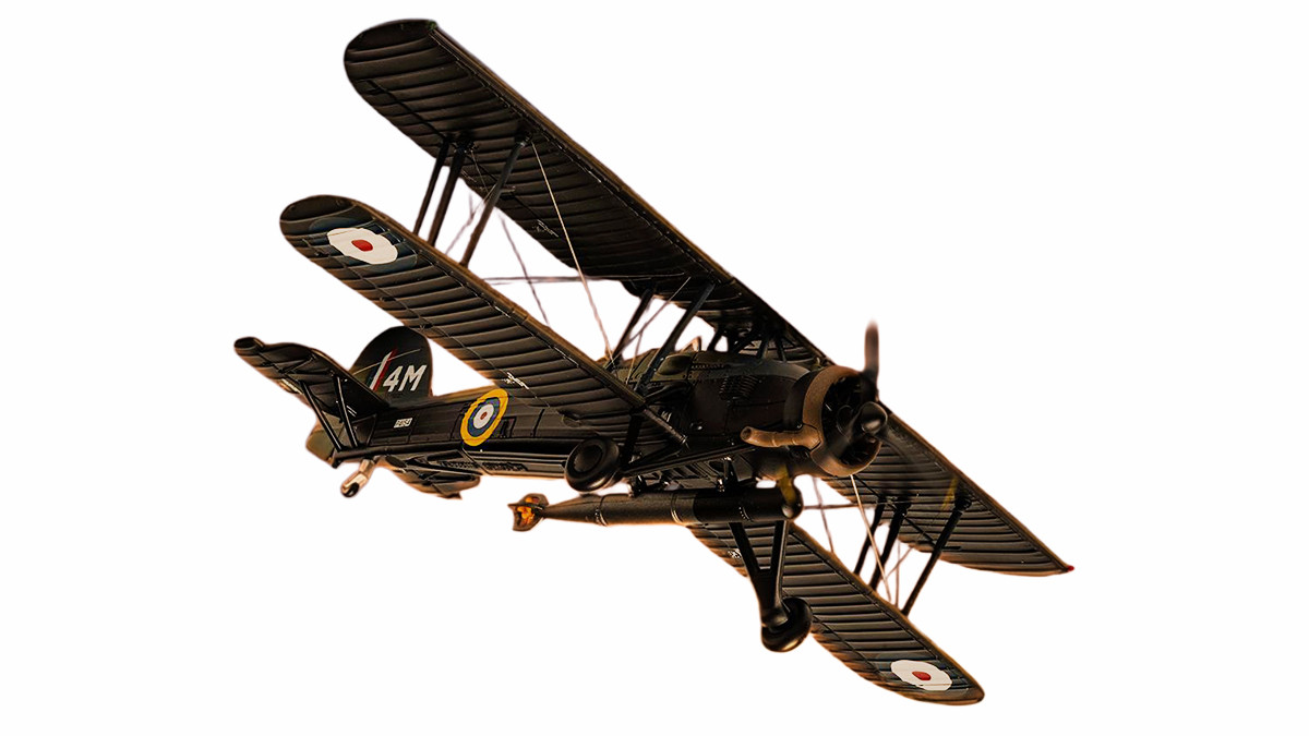 Corgi Aviation Archive Fairey Swordfish Mk.I P4154 “4M” Scale 1/72 