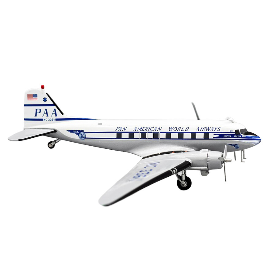 Inflight 200 Pan Am Douglas DC-3 NC33611 Scale 1/200 IFDC3PA0124
