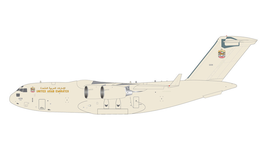 Gemini 200 United Arab Emirates Air Force Boeing C-17A Globemaster