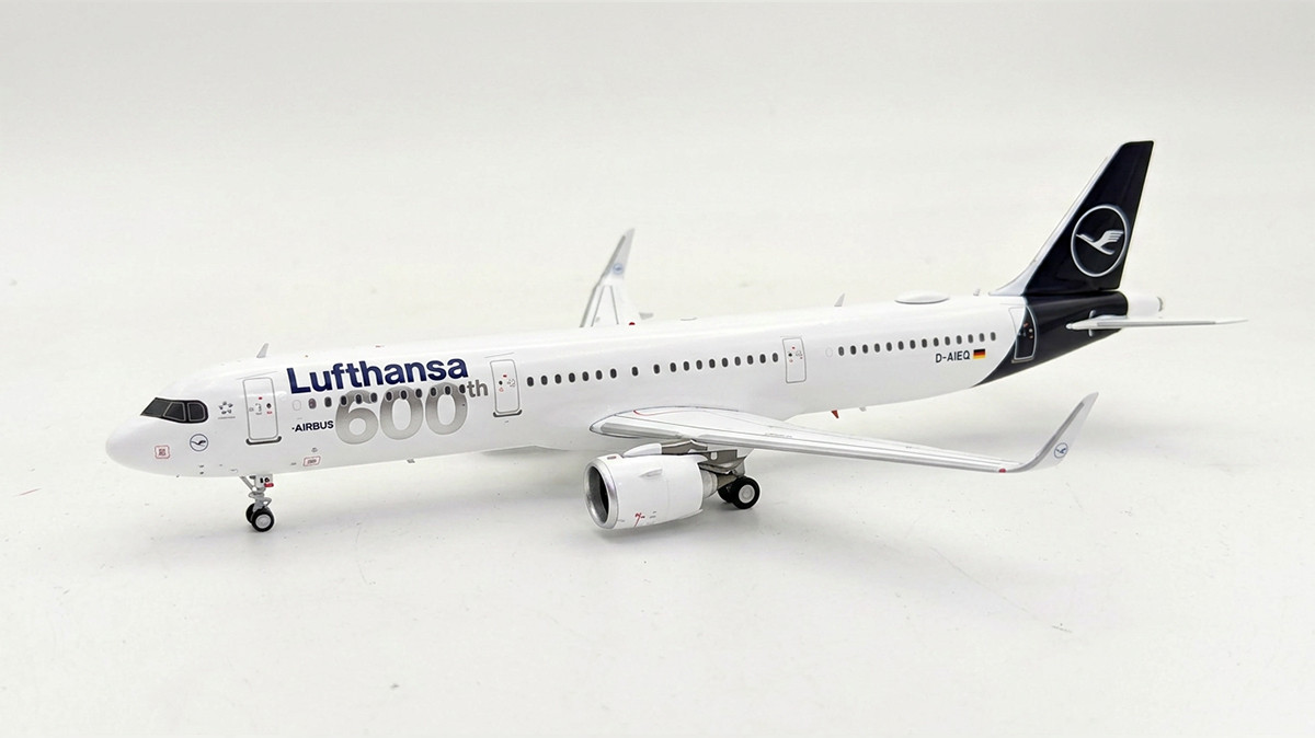 JFox Lufthansa Airbus A321neo D-AIEQ “600th Airbus” 1/200 JFA321036