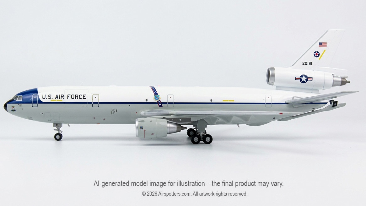 航空機・ヘリコプター INFLIGHT McDonell Douglas KC-10A 1:200 InFlight 200 United States Air Force McDonnell Douglas KC-10A
