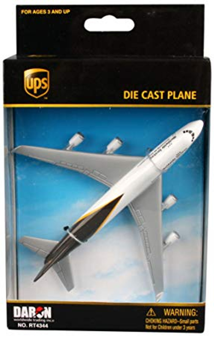 UPS toy diecast aircraft Boeing 747 