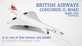 British Airways Concorde G-BOAD Returns in 1/200 Scale for Christmas
