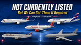 Very Limited Inflight200 Models – Available by Special Request