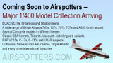 Coming Soon to Airspotters – Major 1/400 Model Collection Arriving
