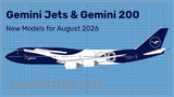 GeminiJets July/August 2026 Releases – Available to Pre-Order