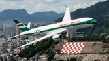 Cathay Pacific A350-1000 B-LXI – The Kai Tak Low Pass "Two Models Flaps up or Down"