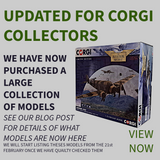 EXCITING OLDER CORGI MODELS ARE BEING LISTED NEXT WEEK