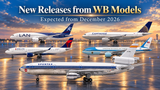 Five New Limited-Edition WB Models in 1:200 Scale