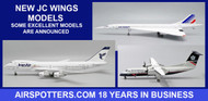 NEW JC Wings Model Pictures Now Listed at Airspotters