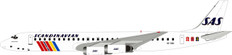 Inflight 200 Scandinavian SAS DC-8 Series 62 SE-DBG with stand Scale 1/200 IF862SK0919