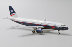 JC Wings British Airways Landor Livery Airbus A320 G-BUSJ with Stand Scale 1/200 EW2320007