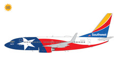 Gemini 200 Southwest Lone Star One Boeing 737-700 N931WN flaps down Scale 1/200 G2SWA1009F