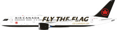 B Models Air Canada FLY THE FLAG Boeing 787-9 Dreamliner C-FVLQ with stand Scale 1/200 B-789-AC-001