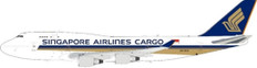 WB Models Singapore Airlines Cargo Boeing 747-400 9V-SCA with stand Scale 1/200 WB7474062