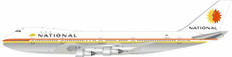 Inflight 200 National Airlines Boeing 747-135 N77773 Scale 1/200 IF741NA0923P