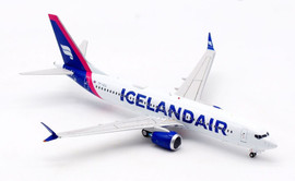 Inflight 200 Icelandair Boeing 737-8 Max TF-ICU with stand Scale 1/200 IF738MFI1122