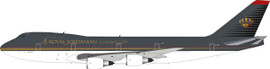 Inflight 200 Royal Jordanian Boeing 747-200 JY-AFS with stand Scale 1/200 IF742RJ0123