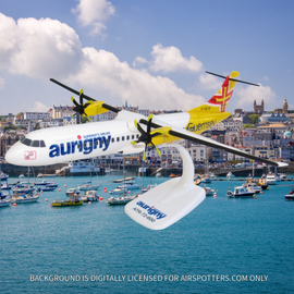 PPC Model Aircraft  Aurigny Guernsey's Airline ATR 72-600 G-OATR Scale 1/100 222758