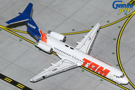 Gemini Jets TAM Linhas Aéreas Fokker 100 PT-MRA Scale 1/400 GJTAM2062