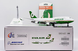 JC Wings Eva Air Boeing 747-400 B-16411 Flaps Down Scale 1/200 XX20321A