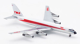 Inflight 200 TWA Convair CV880 N824TW Polished With Stand Scale 1/200 IF880TW0723P