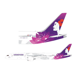 Gemini 200 Boeing 787-9 Dreamliner Hawaiian Airlines N780HA Scale 1/200 G2HAL1051