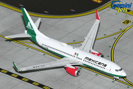 Gemini Jets Boeing 737-800 Mexicana XA-ASM Scale 1/400 GJMXA2266